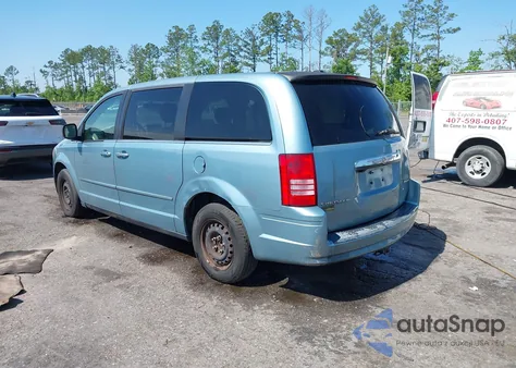 2009 Chrysler Town & Country Lx из США, поврежденный, VIN 2A8HR44E49R560475